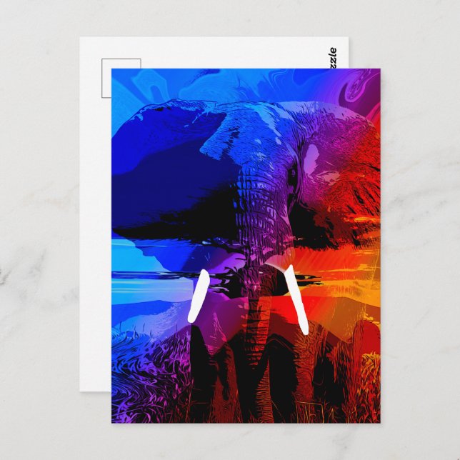 Postal Elephant Dream Poster (Anverso / Reverso)