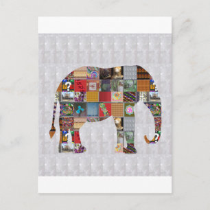 Postal ELEPHANT GRUPO DE BAJO PRECIOcard GRANDcard NVN491