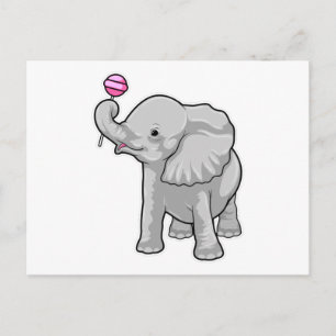 Postal Elephant Lollipop
