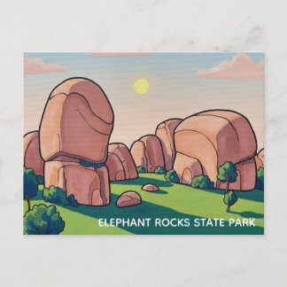 Postal Elephant Rocks State Park Missouri Travel
