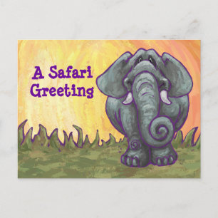 Postal Elephant Stationery