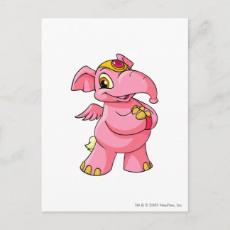 Postal Elephante Pink
