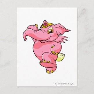 Postal Elephante Pink