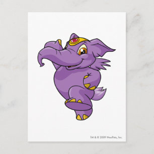 Postal Elephante Purple