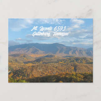Postal Elevación del Monte Leconte Gatlinburg Tennessee