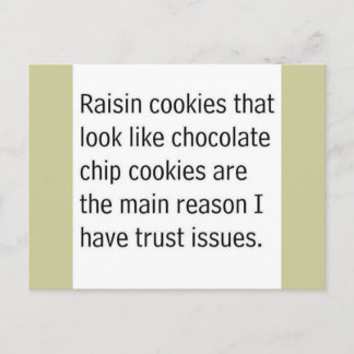 POSTAL ELEVAR COOKIES QUE PARECEN CHIPS DE CHOCOLATE SON