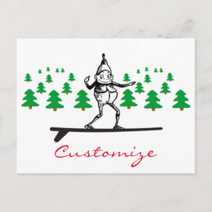 Postal Elf en Surfboard Thunder_Cove
