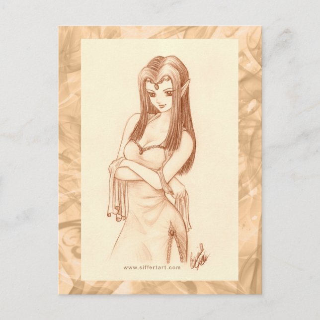 Postal Elf (estilo anime) (Anverso)