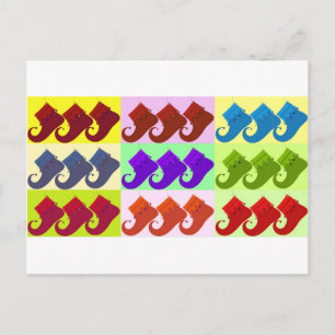 Postal Elf Shoe Pop Art
