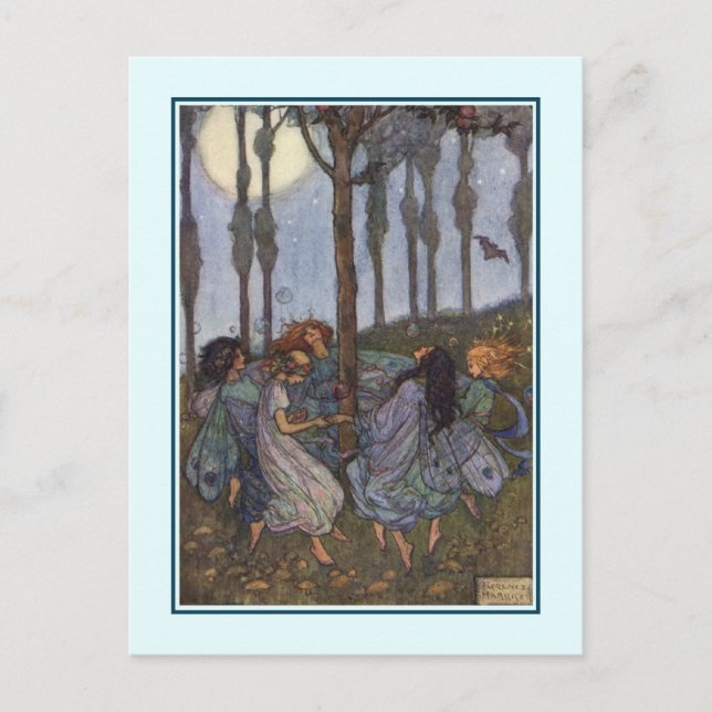 Postal 'Elfin Dance' (Anverso)