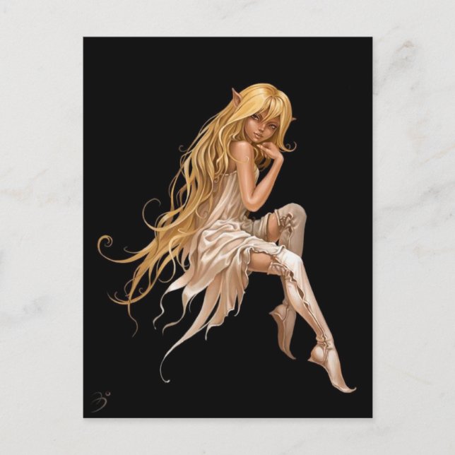 POSTAL ELFINA EL ELF (Anverso)