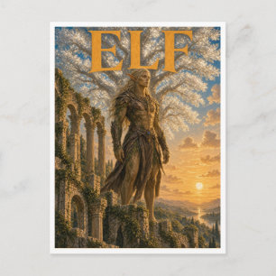 Postal Elfo, Monstruo de Fantasía Gótica