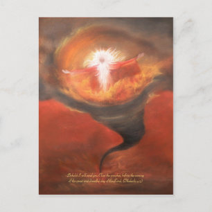 Postal Elias con poema