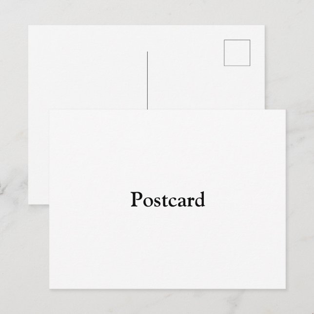 Postal Eliminar este texto y agregar su propio diseño (Anverso / Reverso)