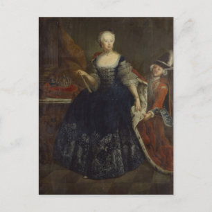 Postal Elisabeth Christine von Braunschweig como Reina