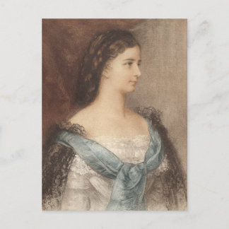 Postal Elisabeth de Austria - Retrato de Sisi