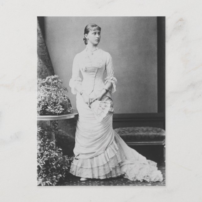 Postal Elisabeth Romanov Rusia Hesse 1881 (Anverso)