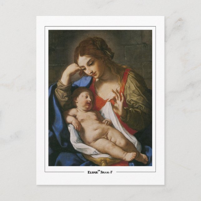 Postal Elisabetta Sirani #9 - Postcard Bella Artes (Anverso)