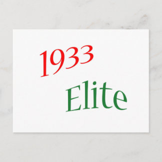 Postal Elite 1933