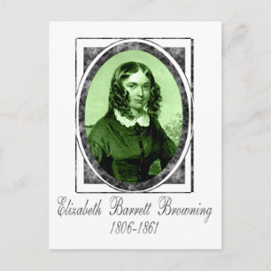 Postal Elizabeth Barrett Browning