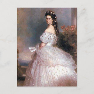 Postal Elizabeth, emperatriz de Austria, 1865