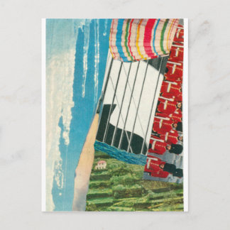 Postal Elizabeth Howard Abstract "Ebb & Flow" Postcard