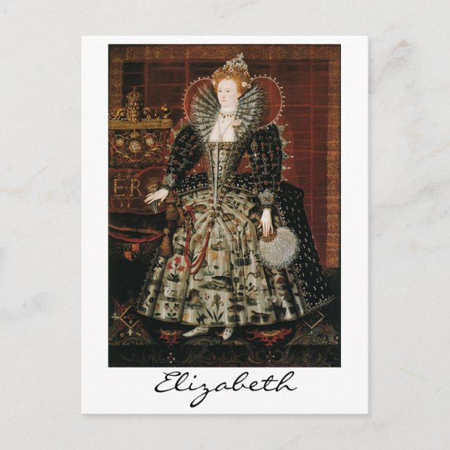 Postal Elizabeth I (Anverso)