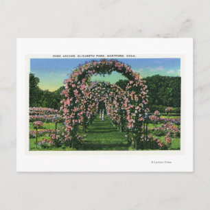 Postal Elizabeth Park Vista de los Arcos Rosas