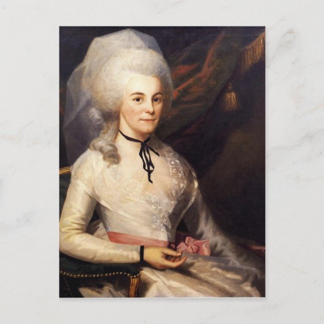 Postal Elizabeth Schuyler Hamilton (Anverso)