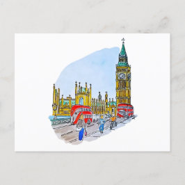Postal Elizabeth Tower, alias Big Ben
