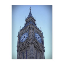 Elizabeth Tower - Big Ben - Londres - Postcard