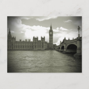 Postal Elizabeth Tower - Postcard Big Ben