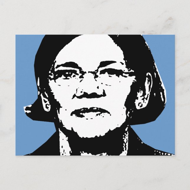 Postal Elizabeth Warren (Anverso)
