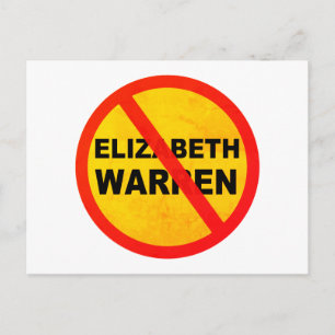Postal Elizabeth Warren Por El Presidente Anti Popular