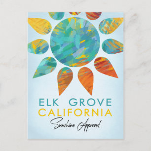 Postal Elk Grove California Sunshine Travel