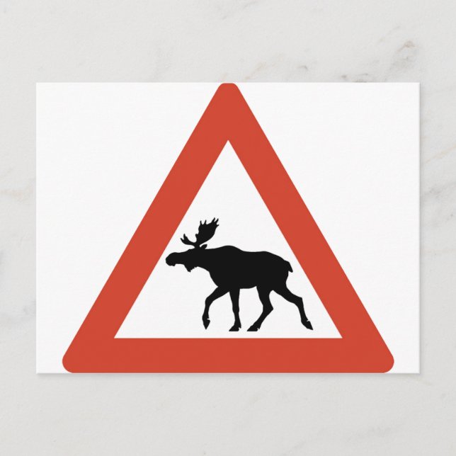 Postal Elk noruego (Anverso)