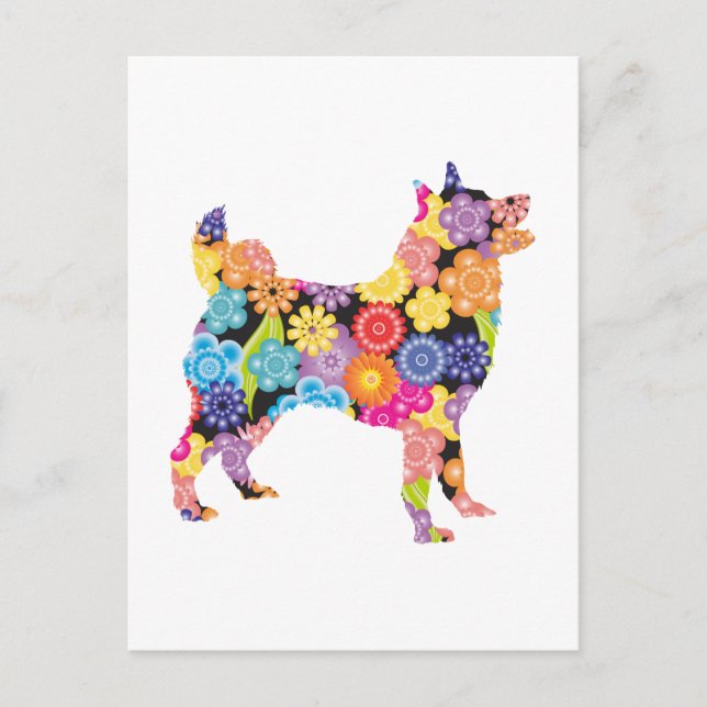 Postal Elkhound noruego (Anverso)