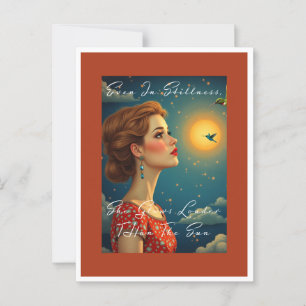 Postal Ella Brilla Más Que El Sol