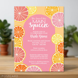 Postal Ella Encontró su Fiesta de Despedida de Soltera Pr