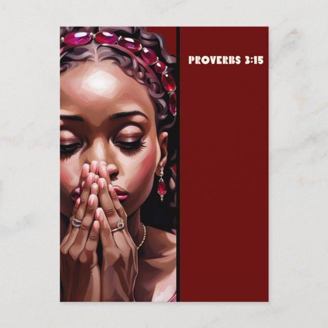 Postal Ella es más precisa que Rubies Poster brillante (Anverso)