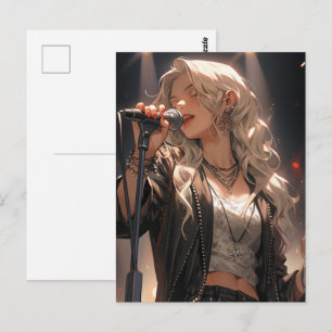 Postal Ella es Rockstar