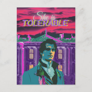 Postal Ella es Tolerable Sr. Darcy Cyberpunk de Moda