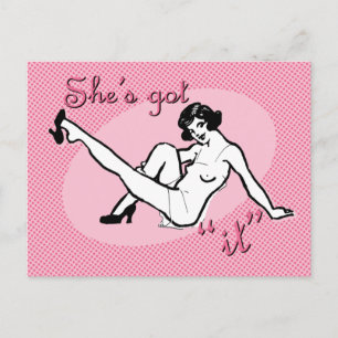 Postal Ella lo tiene