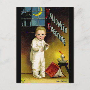 Postal Ellen H. Clapsaddle: Famosa Halloween