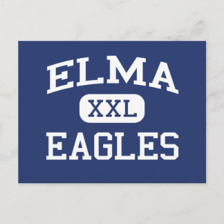 Postal Elma - Águilas - Escuela Superior Elma - Elma Wash