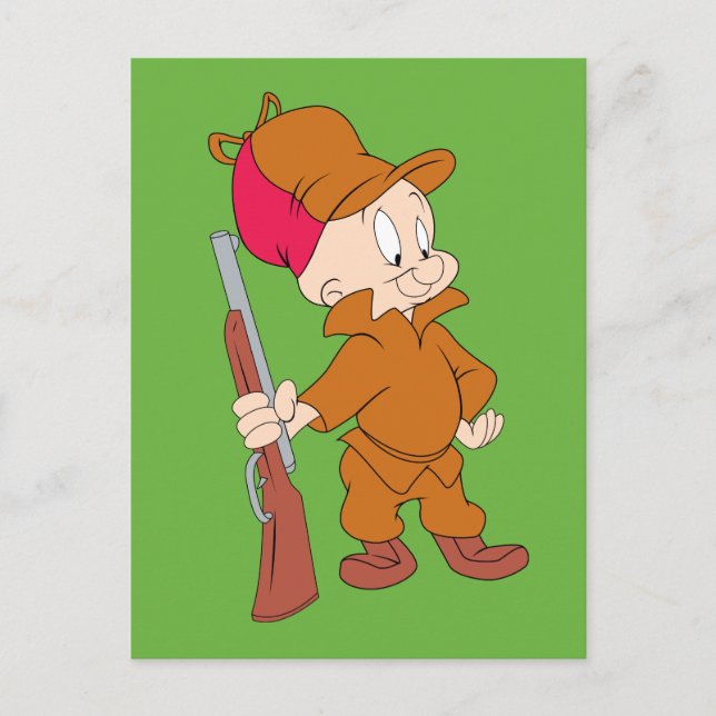 Postal ELMER FUDD™ | Con pistola (Anverso)
