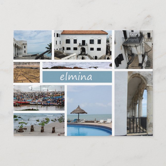 Postal elmina (Anverso)