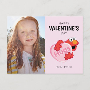 Postal Elmo en Heart Valentine