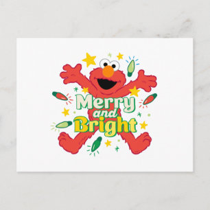 Postal Elmo   Merry y Bright