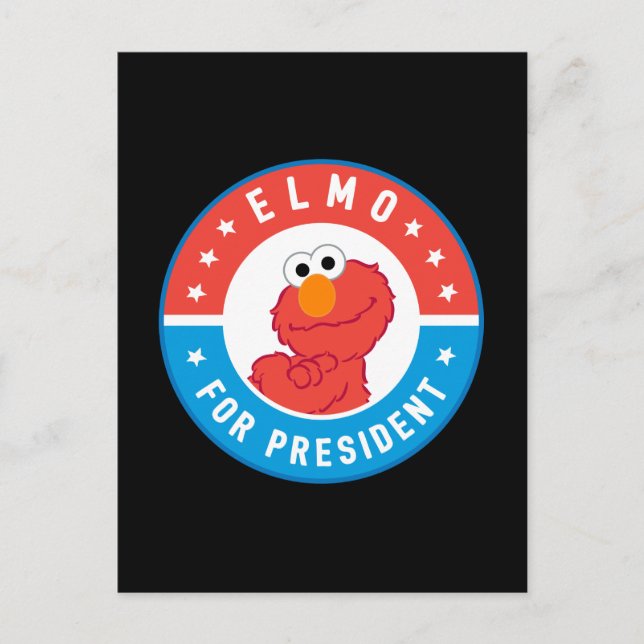 Postal Elmo por la insignia del presidente (Anverso)
